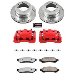 PWR-KC4593-36, PowerStop Z36 Truck and Tow Brake Upgrade Kits with Calipers for 2005-2010 F-350 SUPER DUTY - KC4593-36 في الإمارات, دبي. Condition - new. Price 3,800 AED. Photo, seller contacts | AUTO.AE