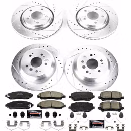PWR-K7576, PowerStop Z23 Evolution Sport Brake Upgrade Kits for 2016-2022 PILOT, 2017-2025 RIDGELINE - K7576 in UAE, Dubai. Condition - new. Price 2,220 AED. Photo, seller contacts | AUTO.AE