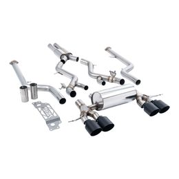 SSXBM1287, MILLTEK SSXBM1287 Cat-Back Exhaust, 3" (Cerakote Black GT-115 Trims) for BMW M2 (G87) OPF/GPF في الإمارات, دبي. Condition - new. Price 24,340 AED. Photo, seller contacts | AUTO.AE