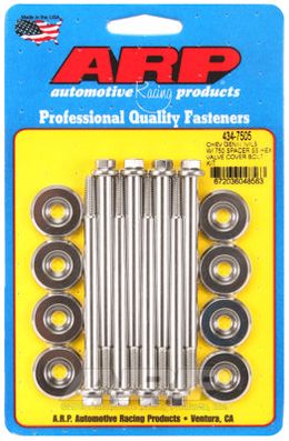 434-7505, ARP 434-7505 Valve Cover Bolt Kit for Chevrolet LS Gen III/IV. with 0.750 thick spacer. hex. ARP Stainless in UAE, Dubai. Condition - new. Price 390 AED. Photo, seller contacts | AUTO.AE