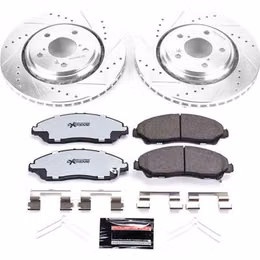 PWR-K7352-36, PowerStop Z36 Truck and Tow Brake Upgrade Kits for 2017-2020 MDX, 2016-2022 PILOT, 2017-2025 RIDGELINE - K7352-36 в ОАЭ, Дубай. Состояние - новое. Цена 1 440 AED. Фото, контакты продавца | AUTO.AE