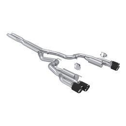 S72823CF, MBRP S72823CF Cat-Back 3" Armor Pro (T304 Stainless Steel / Dual with Carbon End Tips) for FORD Mustang 5.0L 2024- في الإمارات, دبي. Condition - new. Price 8,100 AED. Photo, seller contacts | AUTO.AE
