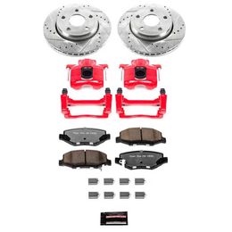 PWR-KC3097-36, PowerStop Z36 Truck and Tow Brake Upgrade Kits with Calipers for 2007-2017 WRANGLER, 2018 WRANGLER JK - KC3097-36 في الإمارات, دبي. Condition - new. Price 2,150 AED. Photo, seller contacts | AUTO.AE