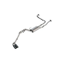 140984BC, BORLA 140984BC Cat-Back Exhaust System 2.25" S-Type (4" Black Chrome Tips) for NISSAN Frontier 3.8L 2022-2024 in UAE, Dubai. Condition - new. Price 7,410 AED. Photo, seller contacts | AUTO.AE