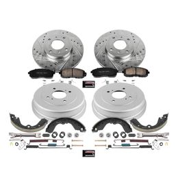 PWR-K15135DK, PowerStop Z23 Evolution Sport Disc and Drum Brake Upgrade Kits for 1993-1999 ALTIMA - K15135DK في الإمارات, دبي. Condition - new. Price 1,620 AED. Photo, seller contacts | AUTO.AE