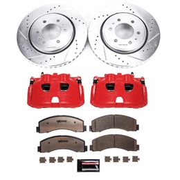 PWR-KC3167-36, PowerStop Z36 Truck and Tow Brake Upgrade Kits with Calipers for 2010-2021 EXPEDITION, NAVIGATOR, 2010-2011 F-150 - KC3167-36 in UAE, Dubai. Condition - new. Price 3,170 AED. Photo, seller contacts | AUTO.AE