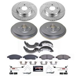 PWR-K15495DK, PowerStop Z23 Evolution Sport Disc and Drum Brake Upgrade Kits for 2012-2019 VERSA, 2014-2019 VERSA NOTE - K15495DK в ОАЭ, Дубай. Состояние - новое. Цена 1 380 AED. Фото, контакты продавца | AUTO.AE