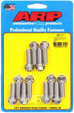 400-1111, ARP 400-1111 Header Bolt & Stud Kit for Chevrolet Small Block. 1.000˝ UHL في الإمارات, دبي. Condition - new. Price 290 AED. Photo, seller contacts | AUTO.AE