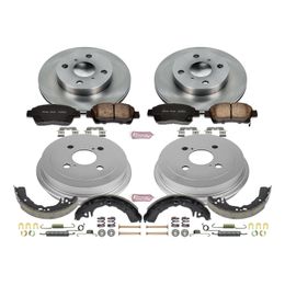 PWR-KOE15203DK, PowerStop Autospecialty Stock Replacement Disc and Drum Brake Kits for 2000 ECHO - KOE15203DK في الإمارات, دبي. Condition - new. Price 850 AED. Photo, seller contacts | AUTO.AE