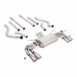 SSXLR236, MILLTEK SSXLR236 Filter-Back Exhaust, 2.76" (Brushed Titanium GT-90 Trims) for LAND ROVER Defender 130 5.0 2023- في الإمارات, دبي. Condition - new. Price 22,080 AED. Photo, seller contacts | AUTO.AE