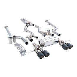 SSXBM1290, MILLTEK SSXBM1290 Cat-Back Exhaust, 3" (Carbon JET-115 Trims) for BMW M2 (G87) OPF/GPF في الإمارات, دبي. Condition - new. Price 26,340 AED. Photo, seller contacts | AUTO.AE