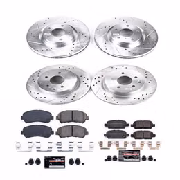 PWR-K8059, PowerStop Z23 Evolution Sport Brake Upgrade Kits for 2016-2023 MAXIMA - K8059 في الإمارات, دبي. Condition - new. Price 1,900 AED. Photo, seller contacts | AUTO.AE