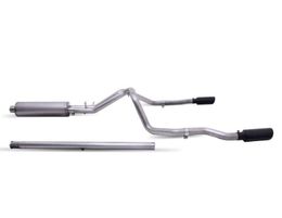 GIB-65713B, Gibson Elite Black Series Split Rear Exhaust Systems 65713B في الإمارات, دبي. Condition - new. Price 4,180 AED. Photo, seller contacts | AUTO.AE