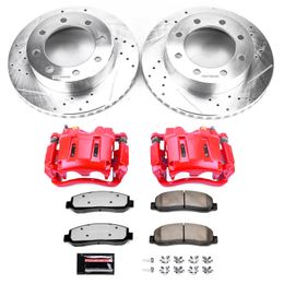PWR-KC1781-36, PowerStop Z36 Truck and Tow Brake Upgrade Kits with Calipers for 2005-2008 F-250 SUPER DUTY, 2005-2010 F-350 SUPER DUTY - KC1781-36 في الإمارات, دبي. Condition - new. Price 3,660 AED. Photo, seller contacts | AUTO.AE