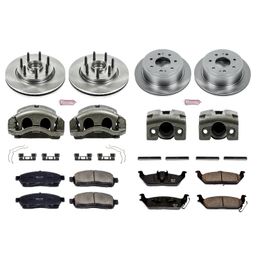 PWR-KCOE4005A, PowerStop Z17 Evolution Plus Stock Replacement Brake Kits with Calipers for 2005-2008 F-150, 2006-2008 MARK LT - KCOE4005A في الإمارات, دبي. Condition - new. Price 3,450 AED. Photo, seller contacts | AUTO.AE