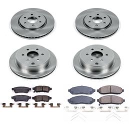PWR-KOE8358, PowerStop Z17 Evolution Plus Stock Replacement Brake Kits for 2016-2024 FRONTIER - KOE8358 в ОАЭ, Дубай. Состояние - новое. Цена 1 290 AED. Фото, контакты продавца | AUTO.AE