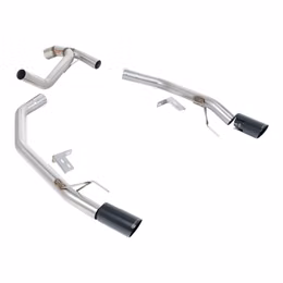 SSXFD442, MILLTEK SSXFD442 Axle-Back Exhaust, 2.76" (Premium Cerakote Black GT-90 Tips) for FORD Ranger 2.0 TDCI Bi-Turbo 2022- in UAE, Dubai. Condition - new. Price 5,630 AED. Photo, seller contacts | AUTO.AE