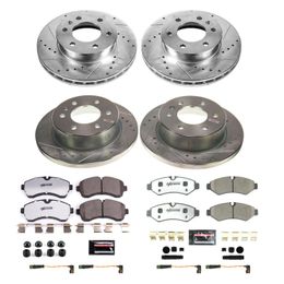 PWR-K8661-36, PowerStop Z36 Truck and Tow Brake Upgrade Kits K8661-36 в ОАЭ, Дубай. Состояние - новое. Цена 2 420 AED. Фото, контакты продавца | AUTO.AE