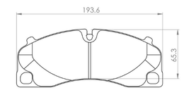 7721.13.17.44, PFC 7721.13.17.44 7721 FRONT RACE PAD SET 13 CMPD 17mm PORSCHE 991 GT3/Turbo/GT4 (steel) في الإمارات, دبي. Condition - new. Price 3,790 AED. Photo, seller contacts | AUTO.AE