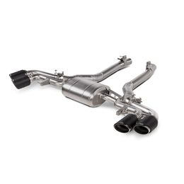 S-BM/T/16H, AKRAPOVIC S-BM/T/16H Exhaust System Slip-On Line (Titanium) for BMW X5M (F95) / X6M (F96) 2019-2023 in UAE, Dubai. Condition - new. Price 34,820 AED. Photo, seller contacts | AUTO.AE