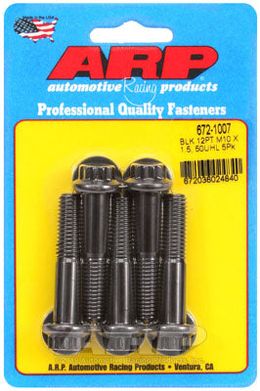 672-1007, ARP 672-1007 Metric Thread Bolt Kit M10 x 1.50 x 50 12pt black oxide bolts в ОАЭ, Дубай. Состояние - новое. Цена 220 AED. Фото, контакты продавца | AUTO.AE