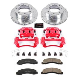 PWR-KC1905, PowerStop Z23 Evolution Sport Brake Upgrade Kits with Calipers for 1999-2004 F-350 SUPER DUTY, F-250 SUPER DUTY, 2000-2005 EXCURSION - KC1905 في الإمارات, دبي. Condition - new. Price 3,280 AED. Photo, seller contacts | AUTO.AE