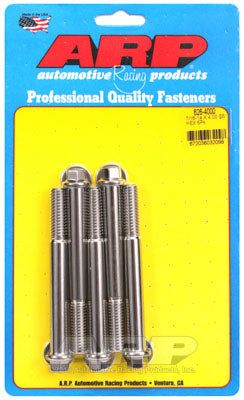 626-4000, ARP 626-4000 SAE Bolt Kit 7/16-14 X 4.000 hex SS bolts в ОАЭ, Дубай. Состояние - новое. Цена 320 AED. Фото, контакты продавца | AUTO.AE