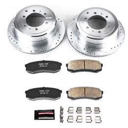 PWR-K1156, PowerStop Z23 Evolution Sport Brake Upgrade Kits for 1993-1997 LAND CRUISER, 1996-1997 LX450 - K1156 в ОАЭ, Дубай. Состояние - новое. Цена 1 090 AED. Фото, контакты продавца | AUTO.AE