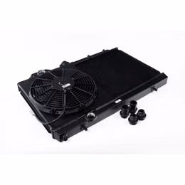 7075B, CSF 7075B Full Size Slim All Aluminum Radiator with 12-inch SPAL Fan and Shroud (black) for MITSUBISHI Lancer Evolution 4/5/6/7/8/9 1996-2007 в ОАЭ, Дубай. Состояние - новое. Цена 3 550 AED. Фото, контакты продавца | AUTO.AE