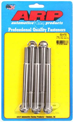 624-4750, ARP 624-4750 SAE Bolt Kit 7/16-14 X 4.750 hex 1/2 wrenching SS bolts في الإمارات, دبي. Condition - new. Price 310 AED. Photo, seller contacts | AUTO.AE