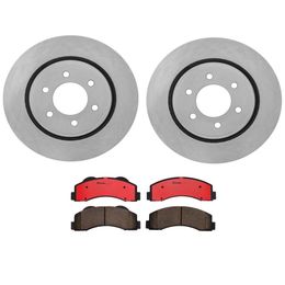 BBO-KT00646, Brembo Disc Brake Pad and Rotor Kits for 2010-2021 EXPEDITION, 2010-2020 F-150, 2010-2022 NAVIGATOR - KT00646 في الإمارات, دبي. Condition - new. Price 1,340 AED. Photo, seller contacts | AUTO.AE