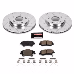 PWR-K7370, PowerStop Z23 Evolution Sport Brake Upgrade Kits for 2017-2020 ELANTRA - K7370 in UAE, Dubai. Condition - new. Price 810 AED. Photo, seller contacts | AUTO.AE