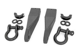 ROU-RS159, Rough Country Tow Hook Brackets for 2020-2025 SIERRA 2500 HD - RS159 в ОАЭ, Дубай. Состояние - новое. Цена 430 AED. Фото, контакты продавца | AUTO.AE