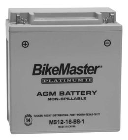 BKM-78-0771, BikeMaster AGM Platinum II Batteries 780771 in UAE, Dubai. Condition - new. Price 440 AED. Photo, seller contacts | AUTO.AE