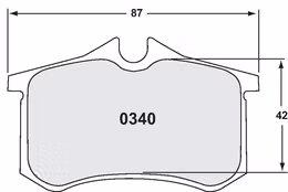 0340.97.15.44, PFC 0340.97.15.44 Rear Brake Pads RACE for RENAULT Megane RS 2010-2021 / Seat Leon Cupra R 2001- (97 Compound, 15 mm) في الإمارات, دبي. Condition - new. Price 1,180 AED. Photo, seller contacts | AUTO.AE