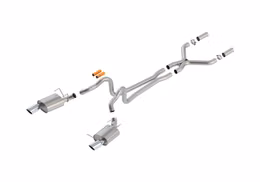 140516, BORLA 140516 Cat Back Exhaust System, Mustang GT 13-14 / Boss 302 13-14 V8-5.0L, Tip №36, 2013-14, sound ATAK في الإمارات, دبي. Condition - new. Price 10,890 AED. Photo, seller contacts | AUTO.AE