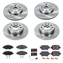 PWR-KOE8363, PowerStop Z17 Evolution Plus Stock Replacement Brake Kits for 2015-2021 GOLF, 2015-2019 GOLF SPORTWAGEN - KOE8363 في الإمارات, دبي. Condition - new. Price 1,180 AED. Photo, seller contacts | AUTO.AE