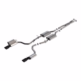 140917BC, BORLA 140917BC Cat-Back Exhaust 2.25", S-Type (4.5" Black Chrome Tips) for DODGE Charger GT 3.6L 2019-2023 في الإمارات, دبي. Condition - new. Price 10,260 AED. Photo, seller contacts | AUTO.AE