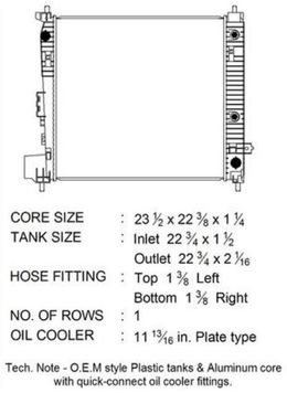 CSF-3817, CSF Radiators for 2017-2019 ACADIA, 2019-2024 BLAZER, 2017-2022 XT5 - 3817 в ОАЭ, Дубай. Состояние - новое. Цена 730 AED. Фото, контакты продавца | AUTO.AE