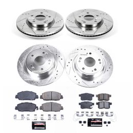 PWR-K6516, PowerStop Z23 Evolution Sport Brake Upgrade Kits for 2013-2017 ACCORD - K6516 في الإمارات, دبي. Condition - new. Price 1,530 AED. Photo, seller contacts | AUTO.AE