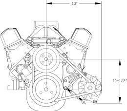 SME-2005, Summit Racing™ Billet Aluminum SBC Alternator Bracket SME-2005 في الإمارات, دبي. Condition - new. Price 500 AED. Photo, seller contacts | AUTO.AE