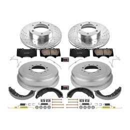 PWR-K15214DK, PowerStop Z23 Evolution Sport Disc and Drum Brake Upgrade Kits for 2003-2006 TUNDRA - K15214DK في الإمارات, دبي. Condition - new. Price 2,270 AED. Photo, seller contacts | AUTO.AE