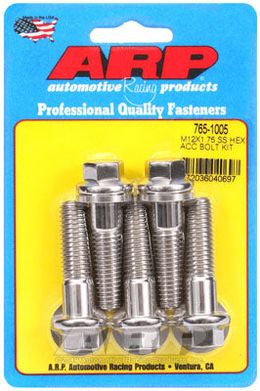 765-1005, ARP 765-1005 Metric Thread Bolt Kit M12 x 1.75 x 45 hex SS bolts in UAE, Dubai. Condition - new. Price 280 AED. Photo, seller contacts | AUTO.AE