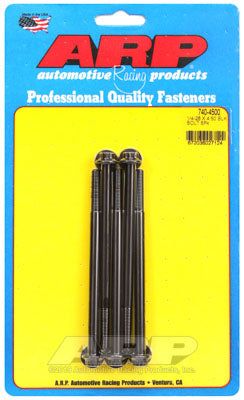 740-4500, ARP 740-4500 SAE Bolt Kit 1/4-28 x 4.500 12pt black oxide bolts в ОАЭ, Дубай. Состояние - новое. Цена 210 AED. Фото, контакты продавца | AUTO.AE