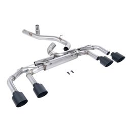 SSXVW705, MILLTEK SSXVW705 Filter-Back Exhaust, 3.15" (Cerakote Black GT-115 Trims) for VW Golf R (MK8) в ОАЭ, Дубай. Состояние - новое. Цена 13 180 AED. Фото, контакты продавца | AUTO.AE