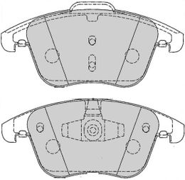 FCP4045H, FERODO FCP4045H Front Brake Pads DS2500 for AUDI A4 (B8) in UAE, Dubai. Condition - new. Price 1,340 AED. Photo, seller contacts | AUTO.AE