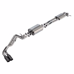 140971BC, BORLA 140971BC Exhaust System Cat-Back 2.25", S-Type (4" Black Chrome Tips) for FORD Ranger 2.7L 4WD 2024- in UAE, Dubai. Condition - new. Price 7,600 AED. Photo, seller contacts | AUTO.AE