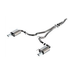 140979, BORLA 140979 Cat Back Exhaust System 2.5" S-Type (4" Bright Chrome Tips) for FORD Mustang 2.3L EcoBoost 2024 في الإمارات, دبي. Condition - new. Price 6,710 AED. Photo, seller contacts | AUTO.AE
