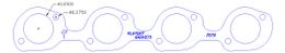 FOG-7076S, Flatout Gaskets Header Gaskets 7076S في الإمارات, دبي. Condition - new. Price 240 AED. Photo, seller contacts | AUTO.AE