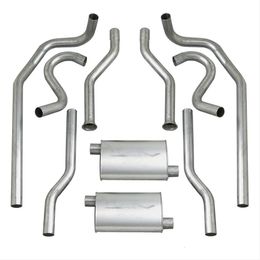 SUM-680120, Summit Racing™ Header-Back Dual 2.25 Inch Exhaust System 1965-1972 Buick, 1964-1972 Chevy, 1965-1972 Olds, 1966-1972 Pontiac SUM-680120 в ОАЭ, Дубай. Состояние - новое. Цена 1 770 AED. Фото, контакты продавца | AUTO.AE